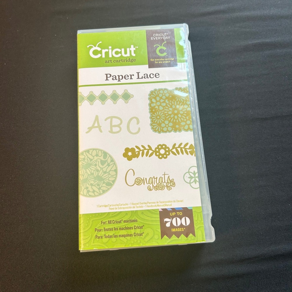 Cricut every day C Paper‎ Lace Cartridge Link Status Unknown